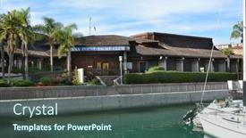  Presentation with november - Presentation design enhanced with dana-point-ca-november-4 background and a ocean colored foreground