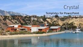  Presentation with maritime - Presentation design consisting of dana-point-ca-october-5 background and a light blue colored foreground