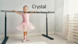  Presentation with dog baby cute child - Audience pleasing slides consisting of dance - cute little girl tired backdrop and a light gray colored foreground