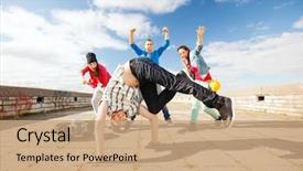  Presentation with culture - PPT theme having hepatitis c virus model 3d background and a light gray colored foreground.