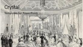  Presentation with art dance - Audience pleasing PPT layouts consisting of dance art - grand ball offered in le backdrop and a light gray colored foreground