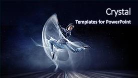  Presentation with passion - Amazing theme having dance is her passion mixed backdrop and a  colored foreground