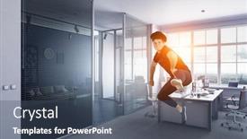  Presentation with astronaut in fantasy world mixed - Beautiful slides featuring dance-is-his-world-mixed backdrop and a ocean colored foreground