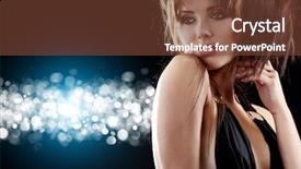  Presentation with art dance - Slide deck featuring dance queen background and a tawny brown colored foreground