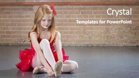  Presentation with are you ready - Slides featuring american akita puppy dog two months old isolated on a white background background and a gray colored foreground.