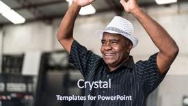  Presentation with latino - Cool new presentation with latino dances - brazilian man dancing samba backdrop and a wine colored foreground