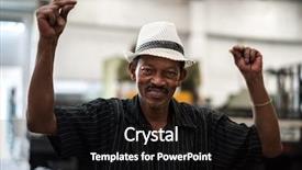  Presentation with latino - Audience pleasing presentation theme consisting of latino dances - brazilian man dancing samba backdrop and a wine colored foreground