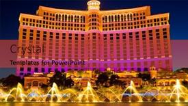  Presentation with water fountain - Amazing slides having dancing-water-fountain-in-las backdrop and a red colored foreground
