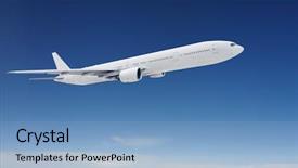  Presentation with cargo - Beautiful presentation featuring dangerous cargo - clear airpcraft in blue sky backdrop and a light blue colored foreground