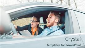  Presentation with instruction - Slides featuring dangerous-situation-in-the-school background and a lemonade colored foreground
