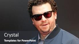  Presentation with covenant - Presentation theme having danny-mcbride-at-the-los background and a dark gray colored foreground