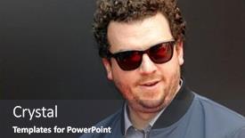  Presentation with covenant - Amazing PPT theme having danny-mcbride-at-the-los backdrop and a dark gray colored foreground