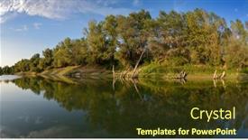  Presentation with danube delta - Amazing PPT layouts having danube-delta-landscape-dobrogea-romania backdrop and a tawny brown colored foreground
