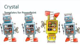  Presentation with retro - Cool new presentation design with dare to be unique yell backdrop and a cool aqua colored foreground