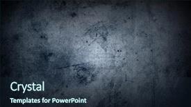  Presentation with wall - Slides consisting of dark abstract - blue grunge textured wall closeup background and a tawny brown colored foreground