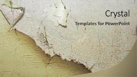  Presentation with texture - Cool new presentation design with dark ages - grunge background old wall texture backdrop and a  colored foreground