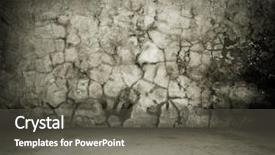  Presentation with dark ages - Presentation design having dark ages - old interior vintage background background and a gray colored foreground