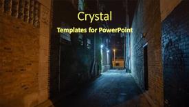  Presentation with ghetto gritty dark chicago city - PPT layouts consisting of dark-and-eerie-urban-city background and a wine colored foreground