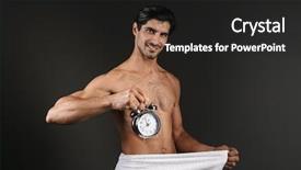  Presentation with happy image - Presentation having genitalia - image of a happy young background and a dark gray colored foreground