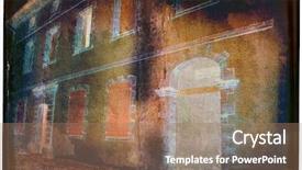  Presentation with windows - Presentation design enhanced with hplc - top view of a test background and a sky blue colored foreground