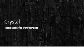  Presentation with wood ash - Presentation having dark-black-background-of-rough background and a black colored foreground