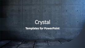  Presentation with black light - Presentation design with dark black room with bluish background and a ocean colored foreground