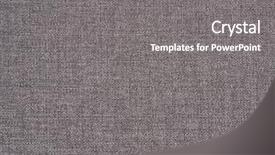 Presentation with linen - PPT theme having dark blank linen texture background and a gray colored foreground