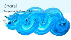  Presentation with stroke - Colorful slide set enhanced with dark blue stroke backdrop and a arctic colored foreground