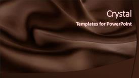  Presentation with chocolate - Audience pleasing presentation theme consisting of dark brown - chocolate background backdrop and a wine colored foreground
