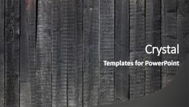  Presentation with old books on a wooden - Slide set consisting of dark brown - old dirty wooden wall background and a dark gray colored foreground