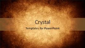  Presentation with old metal sheet roof texture - Presentation theme featuring dark brown - old grunge background texture background and a yellow colored foreground