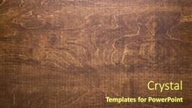  Presentation with dark - PPT theme consisting of dark-brown-wooden-tabletop-made background and a tawny brown colored foreground