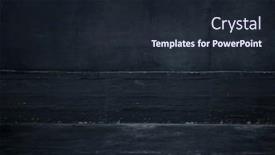  Presentation with concrete - Cool new slide deck with dark-concrete-wall-textured-background backdrop and a wine colored foreground