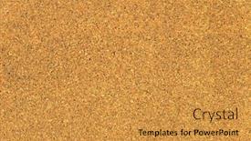  Presentation with cork - Beautiful presentation theme featuring dark cork texture or background backdrop and a gold colored foreground