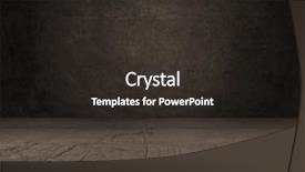  Presentation with concrete - Beautiful slides featuring dark corners - old concrete room indoor backdrop and a dark gray colored foreground