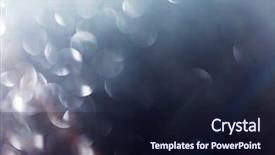  Presentation with blue lights - Presentation theme consisting of dark cyan - defocused abstract blue lights background background and a wine colored foreground