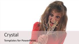  Presentation with electrical - Colorful presentation theme enhanced with dark face electrical explosion backdrop and a  colored foreground