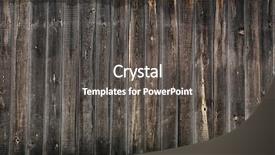  Presentation with wood gray - Colorful presentation theme enhanced with dark gray weathered wooden boards backdrop and a dark gray colored foreground