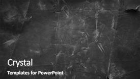  Presentation with cracked - Amazing slides having dark grey - black cracked texture background backdrop and a  colored foreground