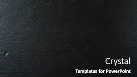  Presentation with dark grey - Presentation theme enhanced with dark-grey-black-slate-texture background and a black colored foreground