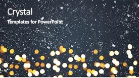  Presentation with dark grey - Audience pleasing presentation theme consisting of dark grey festive christmas backdrop and a dark gray colored foreground