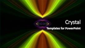 Presentation with abstract - Presentation theme with dark purple light blue templates - computer designed colorful abstract background background and a black colored foreground