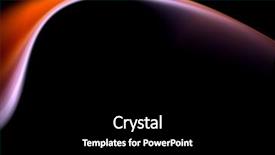  Presentation with abstract - Colorful slide deck enhanced with dark purple templates - abstract composition backdrop and a  colored foreground