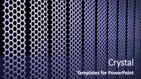  Presentation with metal - Slides consisting of dark purple templates - abstract metal grid background background and a navy blue colored foreground