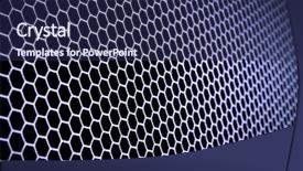  Presentation with metal - Cool new theme with dark purple templates - abstract metal grid background backdrop and a navy blue colored foreground