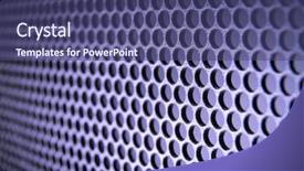  Presentation with metal - Amazing presentation having dark purple templates - abstract metal grid background backdrop and a  colored foreground