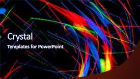  Presentation with motion - Audience pleasing PPT theme consisting of dark purple templates - digital motion vivid wallpaper backdrop and a wine colored foreground