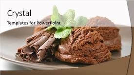  Presentation with pastrie ice cream - Beautiful PPT theme featuring political map kuwait in red backdrop and a cool aqua colored foreground