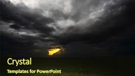  Presentation with grass dark - Amazing presentation having dark storm clouds over meadow backdrop and a wine colored foreground