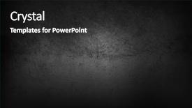 Presentation with dark grey - Beautiful PPT theme featuring dark textured grey wall closeup backdrop and a dark gray colored foreground